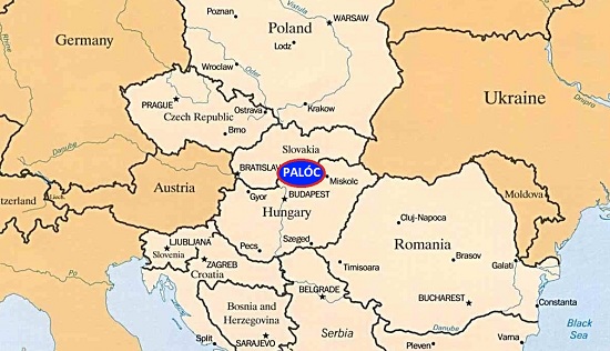 Map Palócland